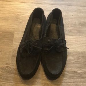 Black Sperry Loafers